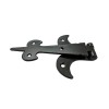 "Asaph" Black Antique Iron Cabinet T-Hinge